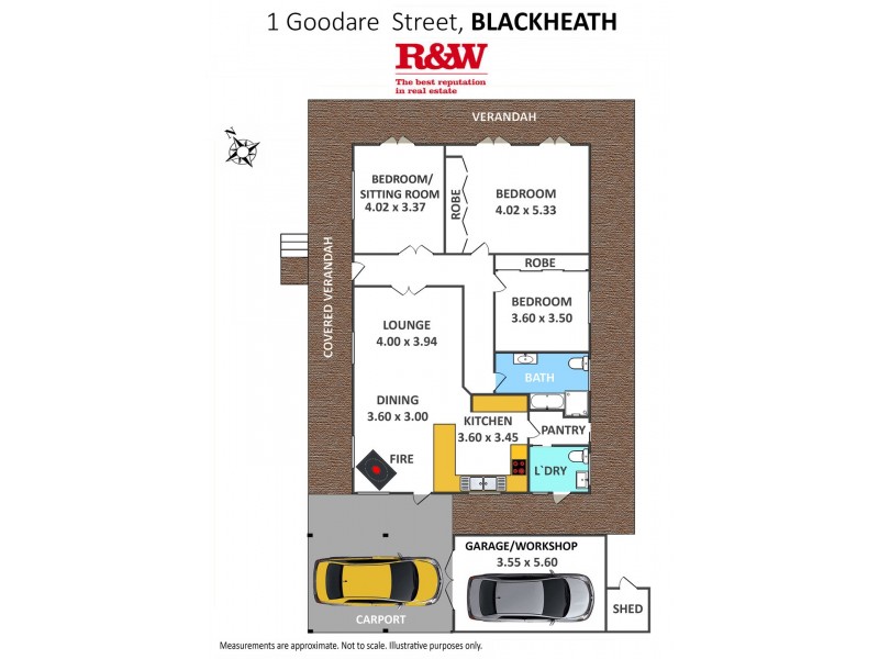 1 Goodare Street, Blackheath NSW 2785 Floorplan