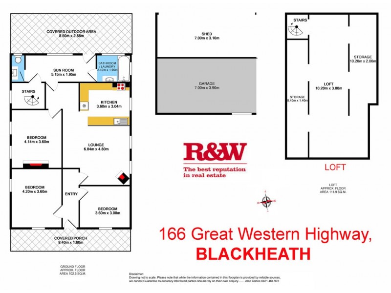 166 Great Western Highway, Blackheath NSW 2785 Floorplan