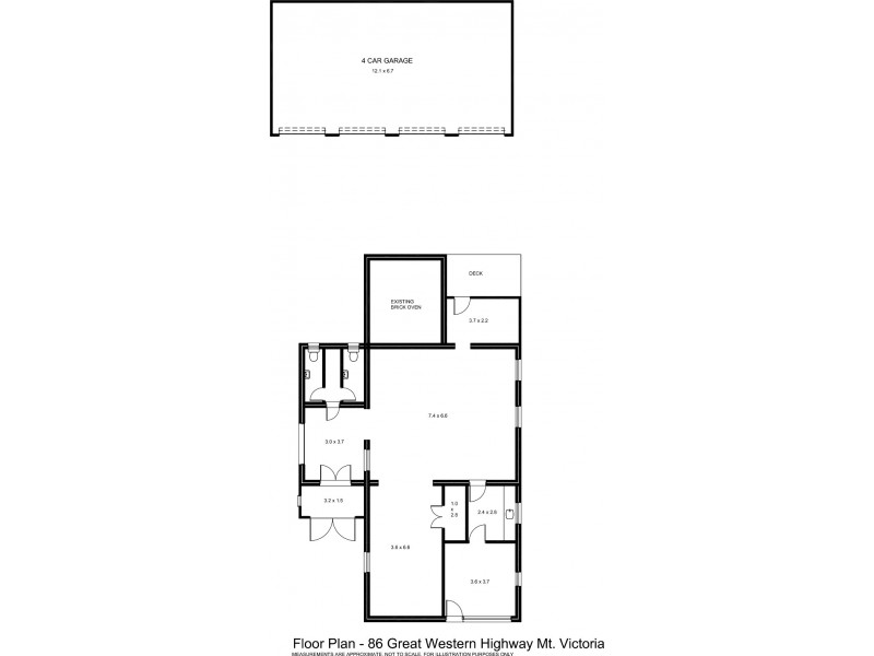 86 Great Western Highway, Mount Victoria NSW 2786 Floorplan