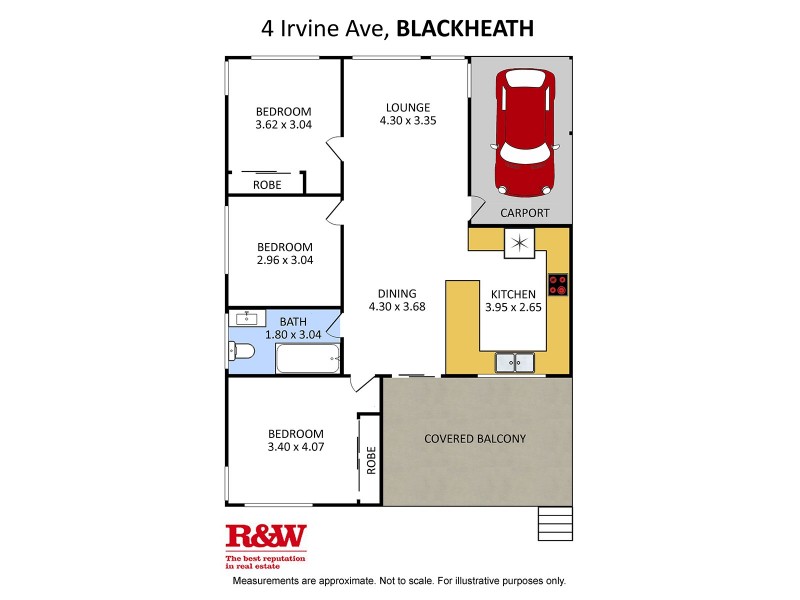4 Irvine Avenue, Blackheath NSW 2785 Floorplan