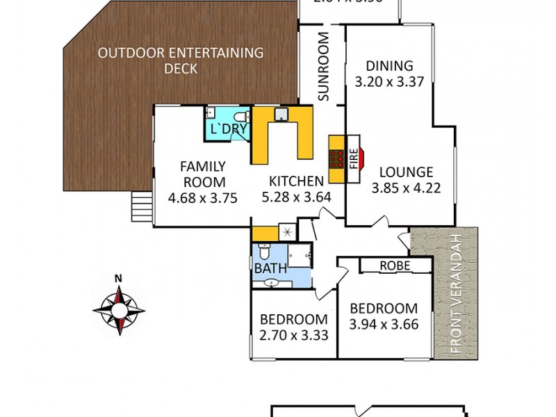 30 Carysfort St, Blackheath NSW 2785 Floorplan