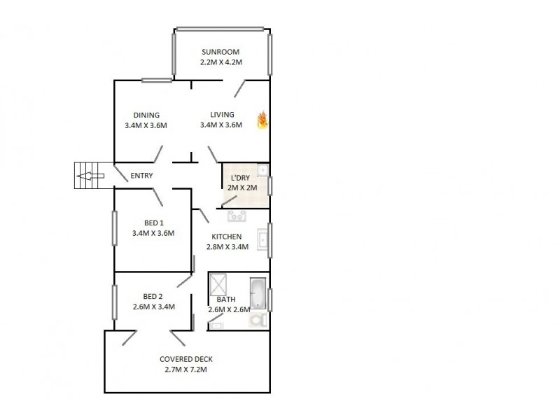 21 Goodare Street, Blackheath NSW 2785 Floorplan