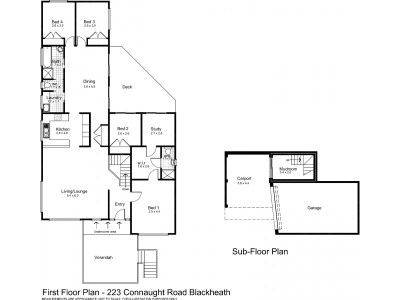 223 Connaught Road, Blackheath NSW 2785 Floorplan