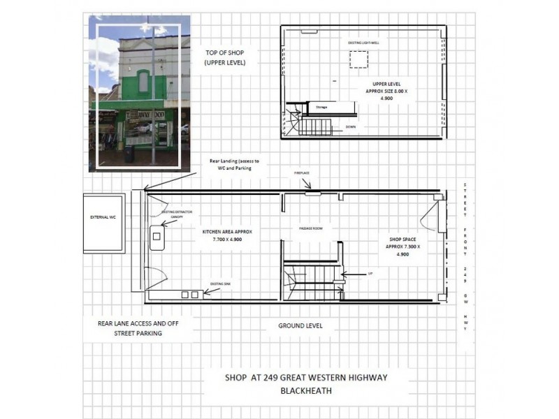 249 Great Western Highway, Blackheath NSW 2785 Floorplan