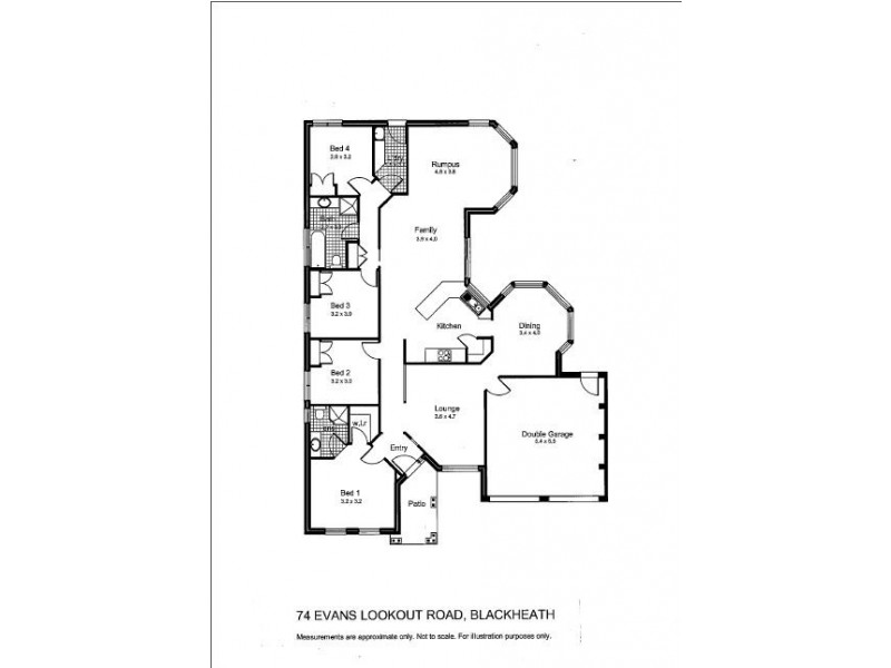 74 Evans Lookout Road, Blackheath NSW 2785 Floorplan