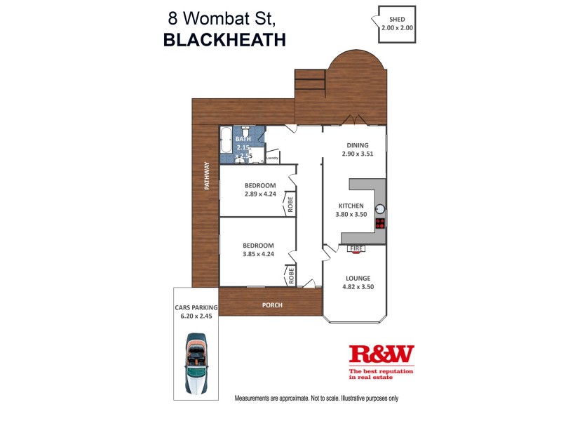8 Wombat Street, Blackheath NSW 2785 Floorplan