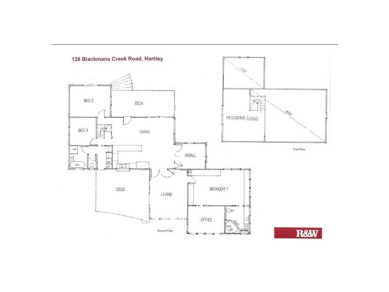 128 Blackmans Creek Road, Hartley NSW 2790 Floorplan