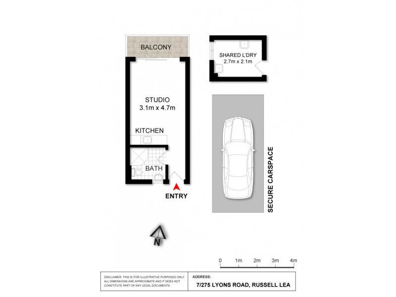 7/275 Lyons Road, Russell Lea NSW 2046 Floorplan