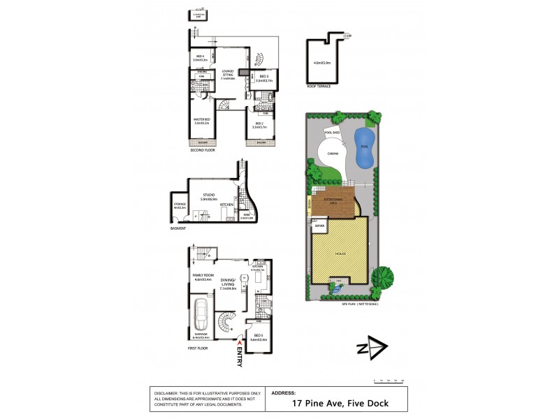 17 Pine Avenue, Five Dock NSW 2046 Floorplan