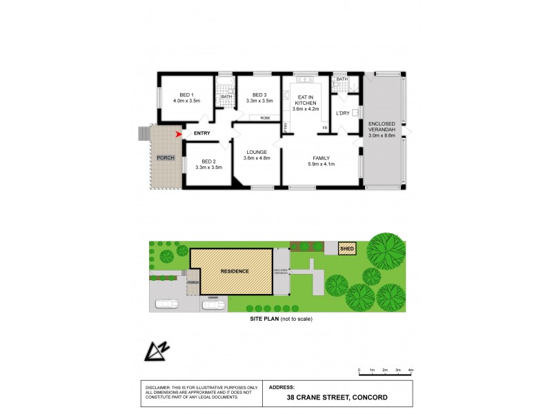 38 Crane Street, Concord NSW 2137 Floorplan