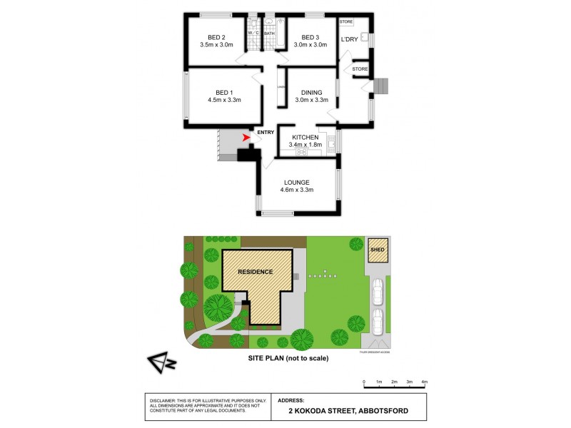 2 Kokoda Street, Abbotsford NSW 2046 Floorplan