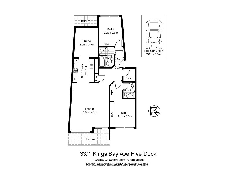 33/1 KINGSBAY AVE, Five Dock NSW 2046