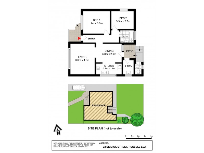 32 Sibbick Street, Russell Lea NSW 2046 Floorplan