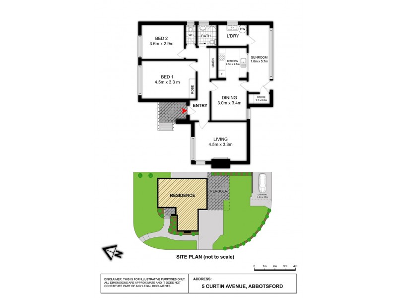 5 Curtin Avenue, Abbotsford NSW 2046 Floorplan