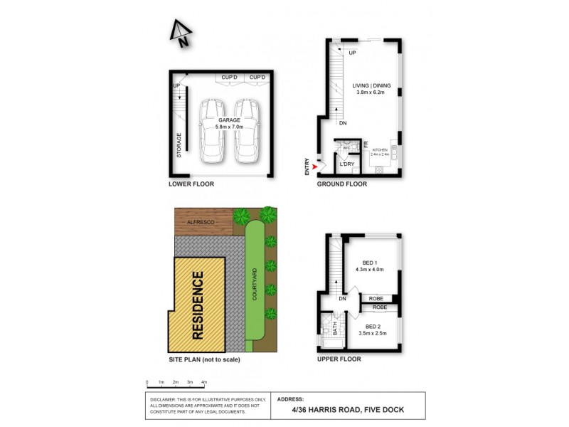 4/36 Harris Road, Five Dock NSW 2046 Floorplan