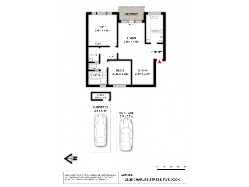 25/26 Charles Street, Five Dock NSW 2046 Floorplan