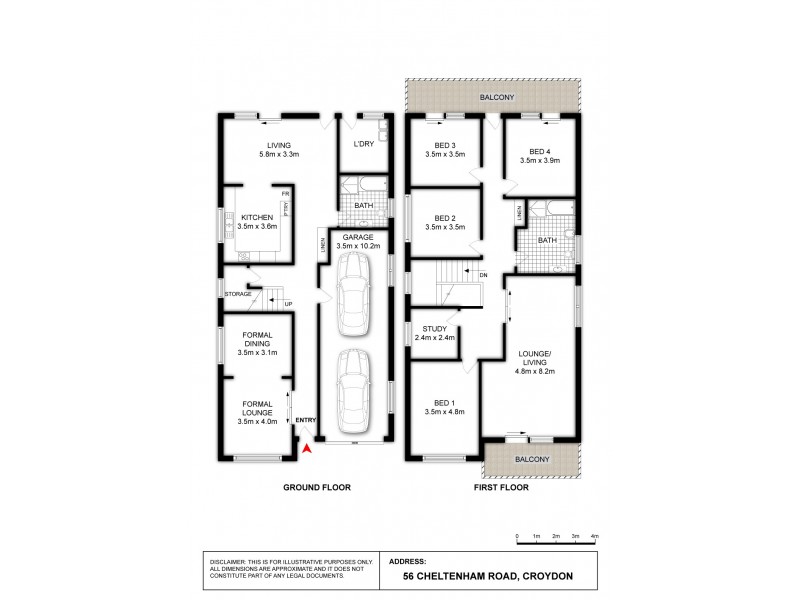 56 Cheltenham Road, Croydon NSW 2132 Floorplan