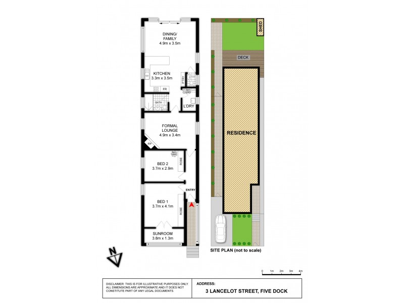 3 Lancelot Street, Five Dock NSW 2046 Floorplan
