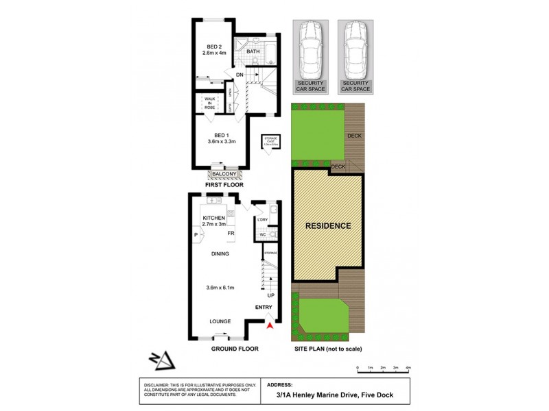 3/1A Henley Marine Drive, Five Dock NSW 2046 Floorplan
