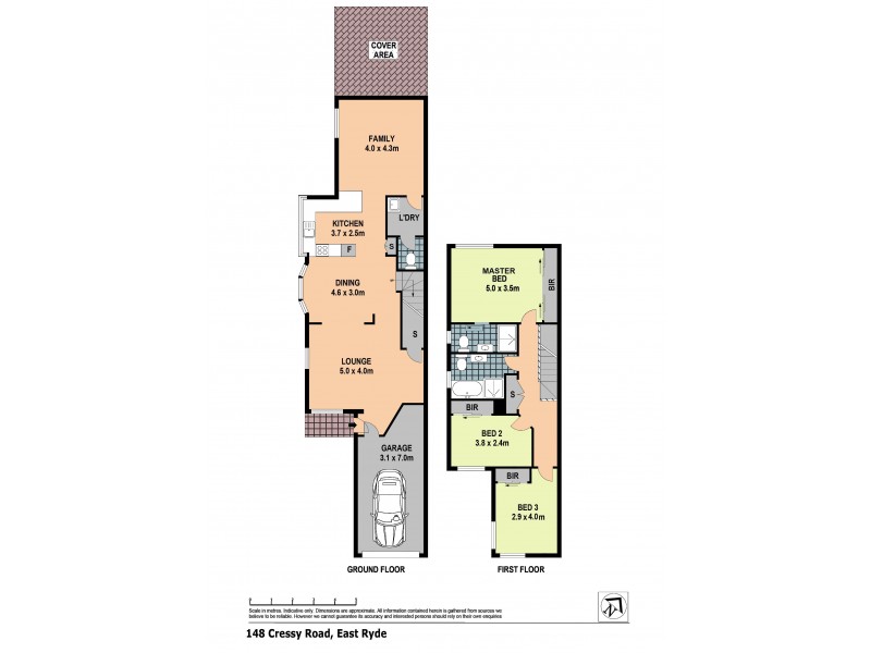 148 Cressy Road, East Ryde NSW 2113 Floorplan