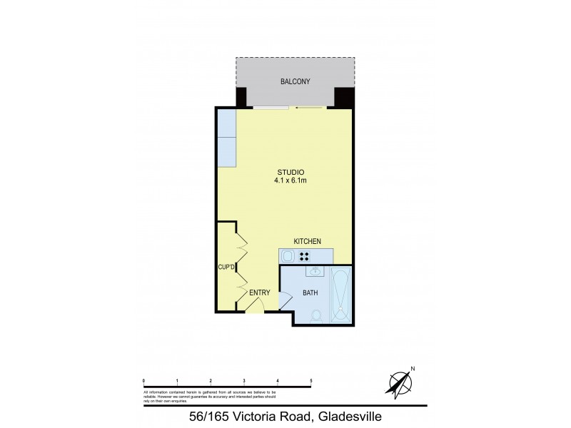 56/165 Victoria Road, Gladesville NSW 2111 Floorplan