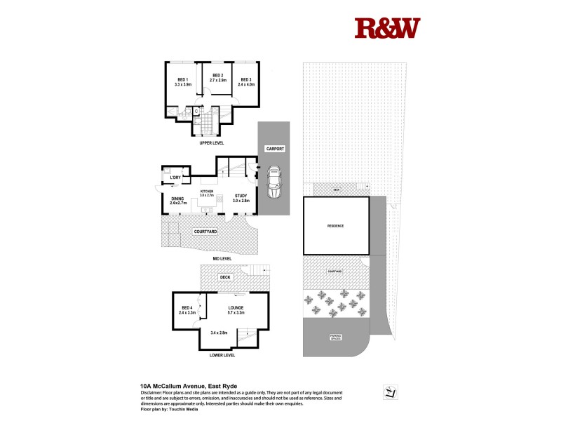 10A McCallum Avenue, East Ryde NSW 2113 Floorplan