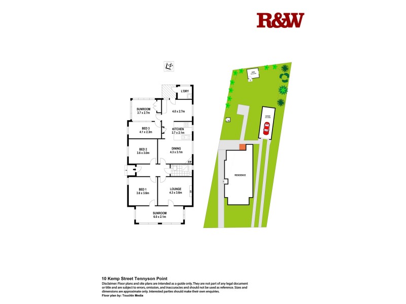 10 Kemp Street, Tennyson Point NSW 2111 Floorplan