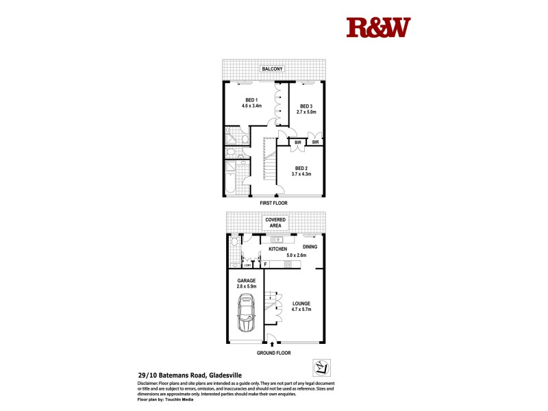 29/10-16 Batemans Road, Gladesville NSW 2111 Floorplan