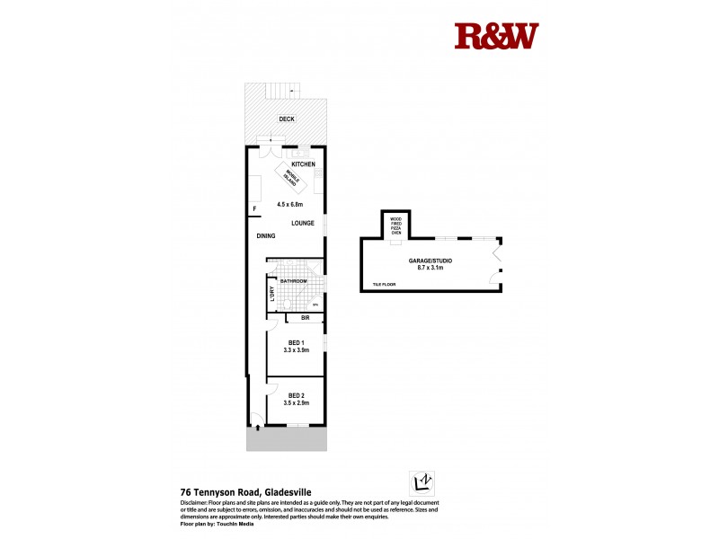76 Tennyson Road, Gladesville NSW 2111 Floorplan