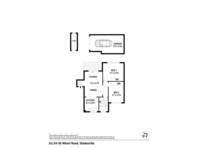 16/24-30 Wharf Road, Gladesville NSW 2111 Floorplan