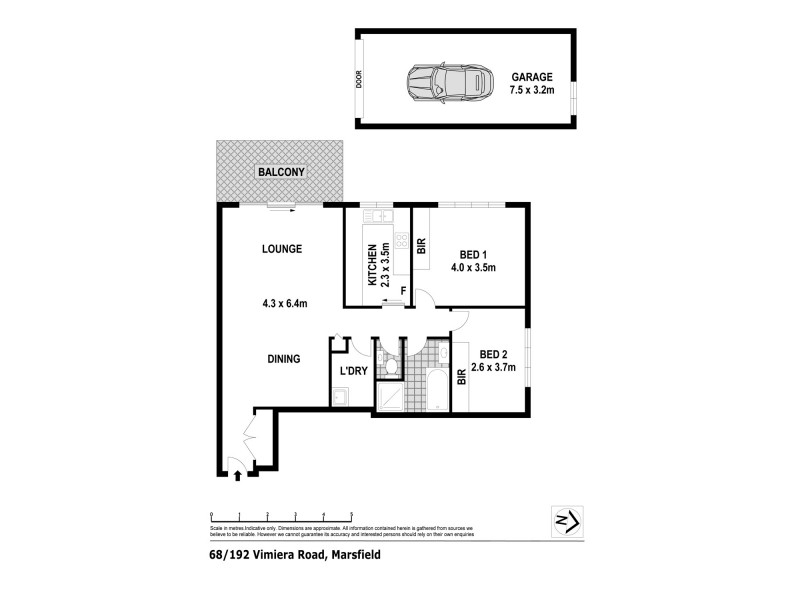 68/192-200 Vimiera Road, Marsfield NSW 2122 Floorplan