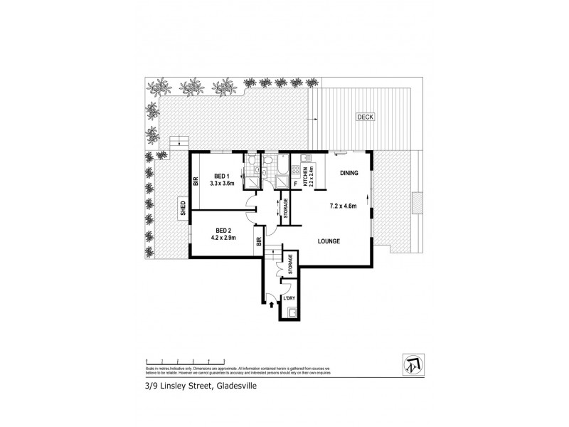 3/9 Linsley Street, Gladesville NSW 2111 Floorplan