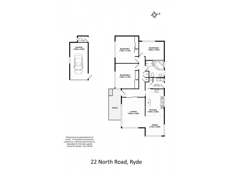 22 North Road, Ryde NSW 2112 Floorplan
