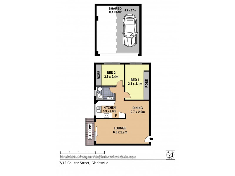 7/12 Coulter Street, Gladesville NSW 2111 Floorplan