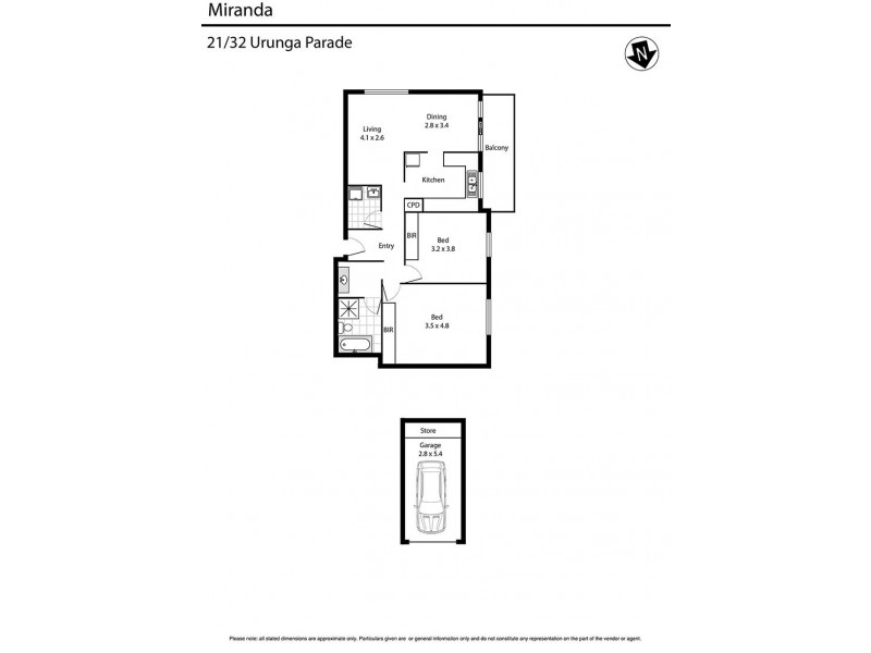 21/32-36 Urunga Parade, Miranda NSW 2228