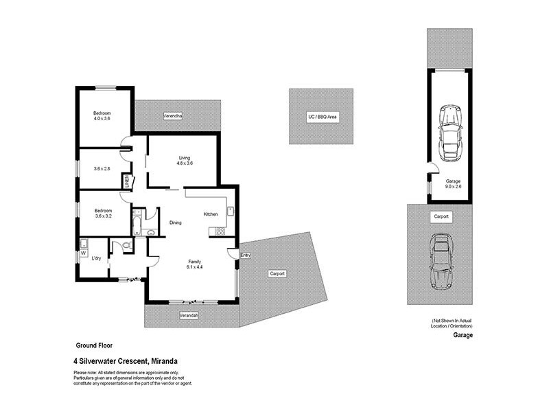 4 Silverwater Crescent, Miranda NSW 2228 Floorplan
