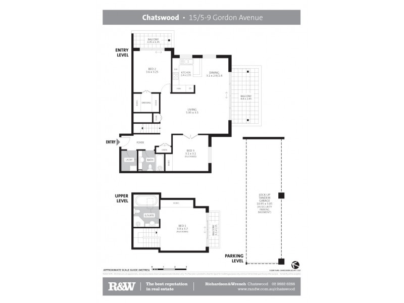 15/5-9 Gordon Avenue, Chatswood NSW 2067 Floorplan
