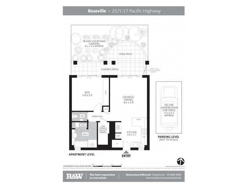 25/5-17 Pacific Highway, Roseville NSW 2069