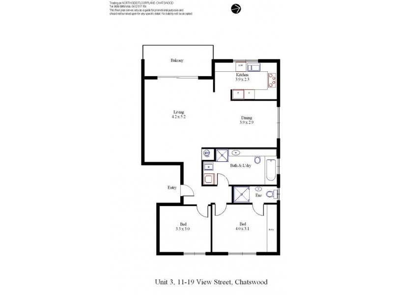 3/11-19 VIEW STREET, Chatswood NSW 2067