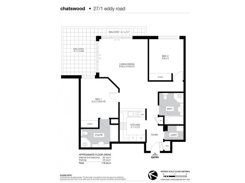 27/1  EDDY ROAD, Chatswood NSW 2067