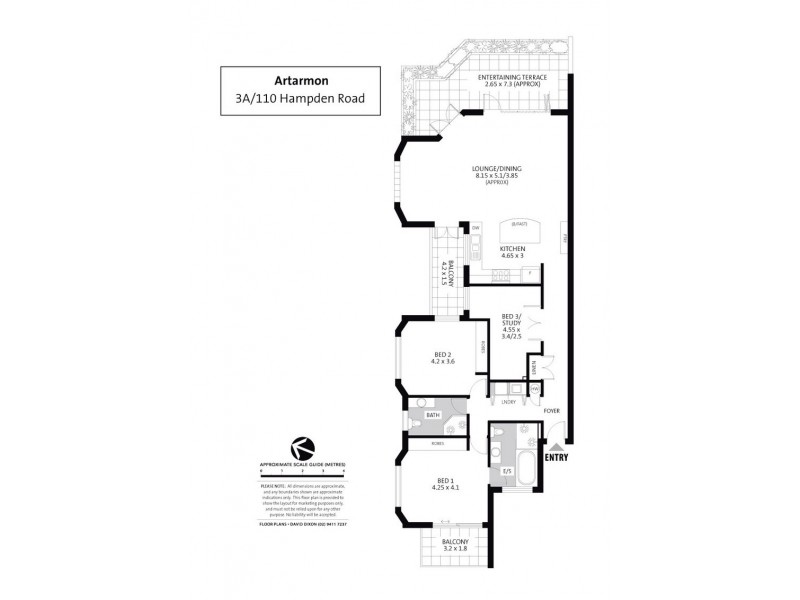 3A/110  Hampden Road, Artarmon NSW 2064