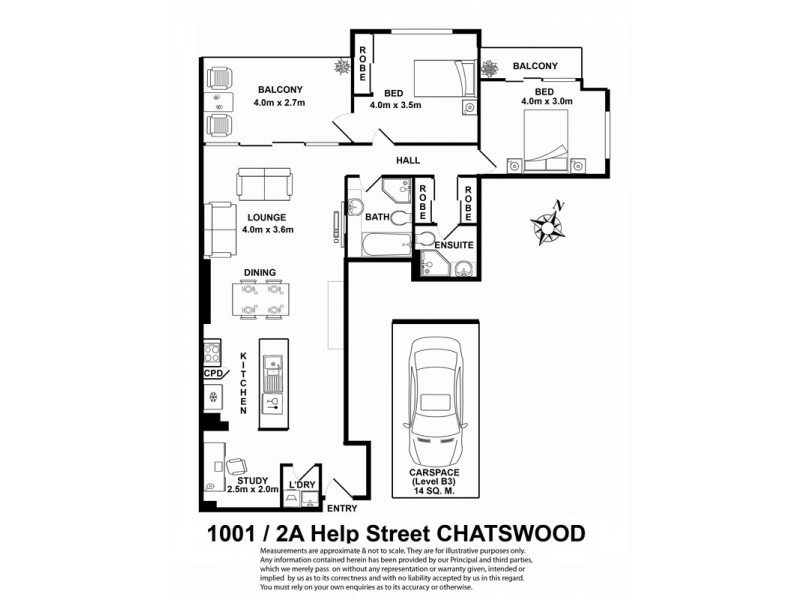 1001/2A Help Street, Chatswood NSW 2067