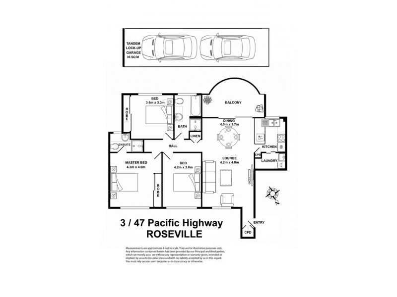 3/47 Pacific Highway, Roseville NSW 2069