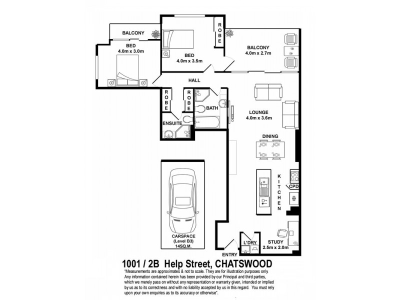 1001/2B Help Street, Chatswood NSW 2067