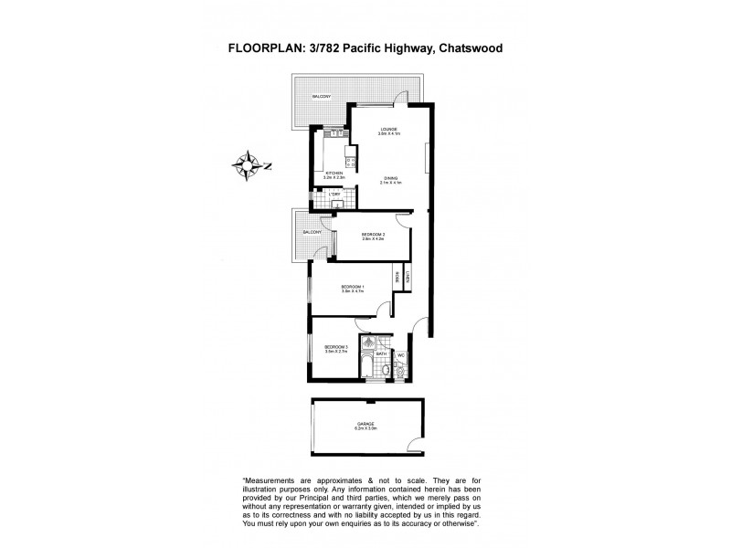 3/782 Pacific Highway, Chatswood NSW 2067
