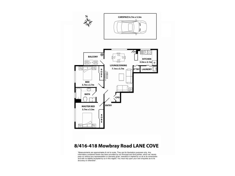 8/416 Mowbray Road, Lane Cove NSW 2066
