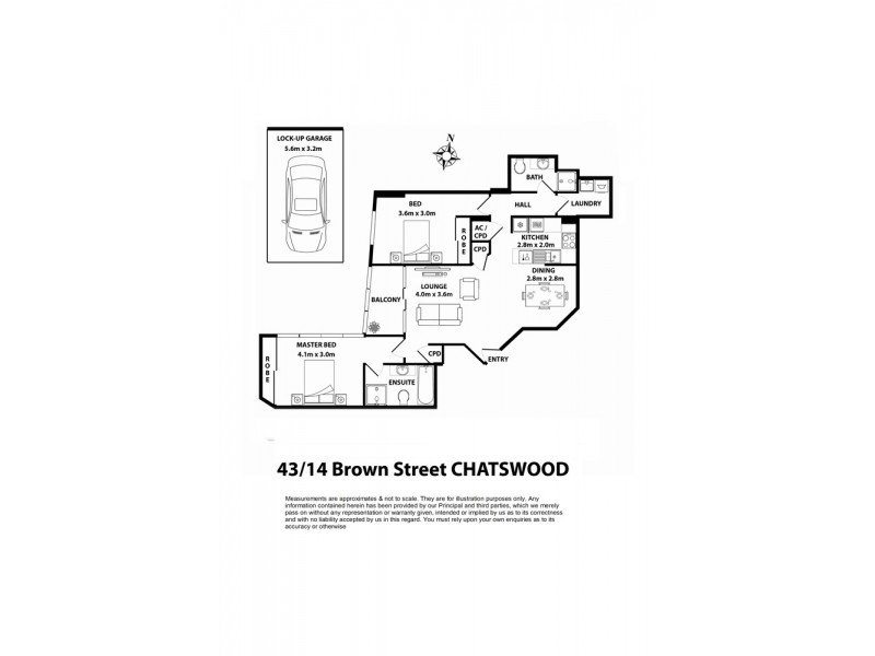 43/14 Brown Street, Chatswood NSW 2067