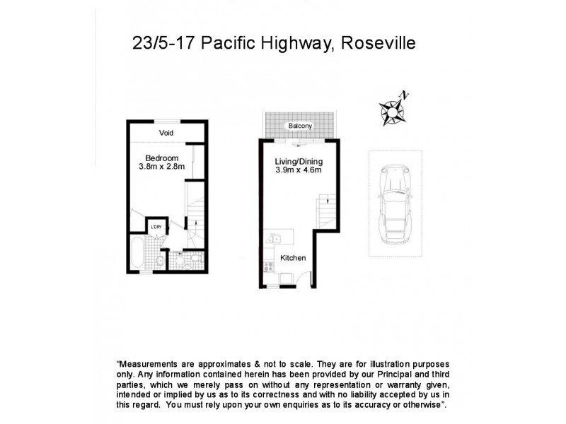 23/5-17 Pacific Highway, Roseville NSW 2069