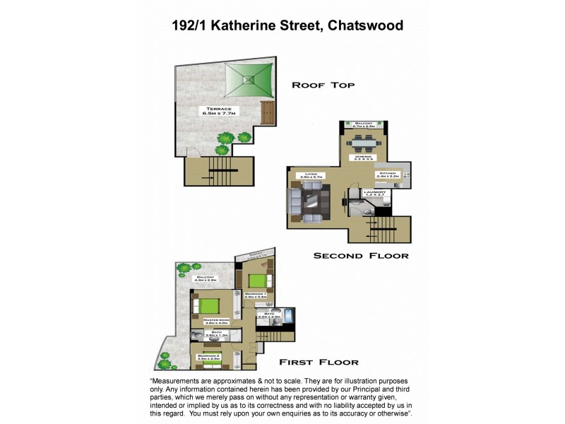 192/1 Katherine Street, Chatswood NSW 2067 Floorplan