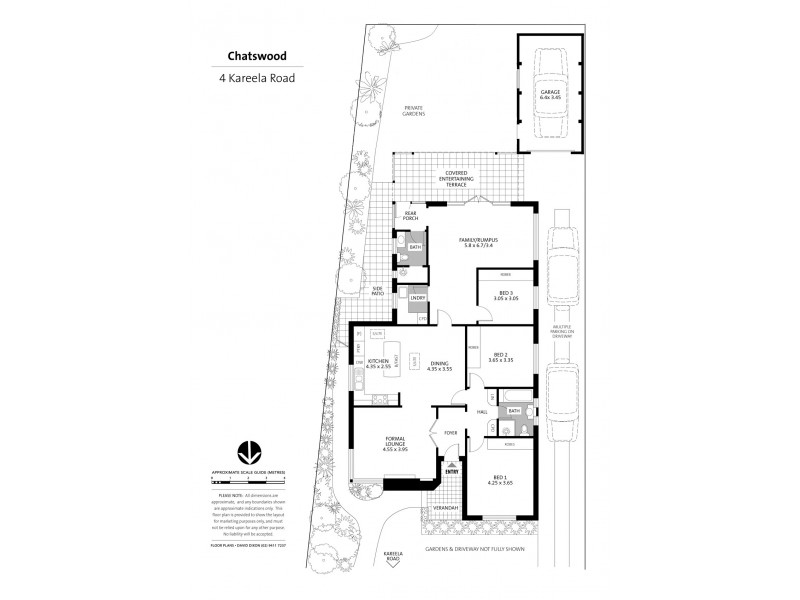 4 Kareela Road, Chatswood NSW 2067 Floorplan